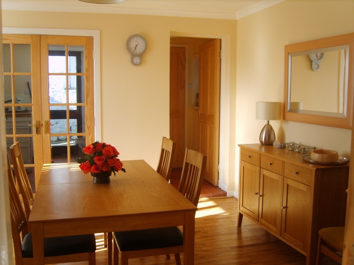 Borrodale Self Catering table