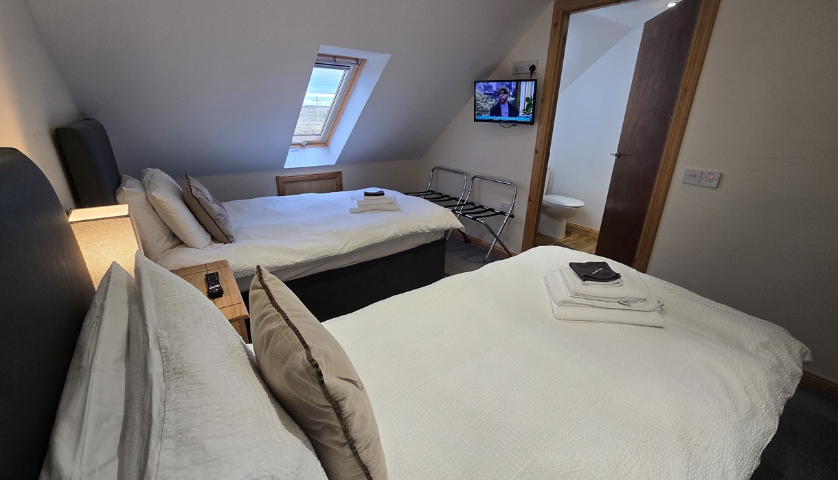 Hebridean Stay trin bedroom
