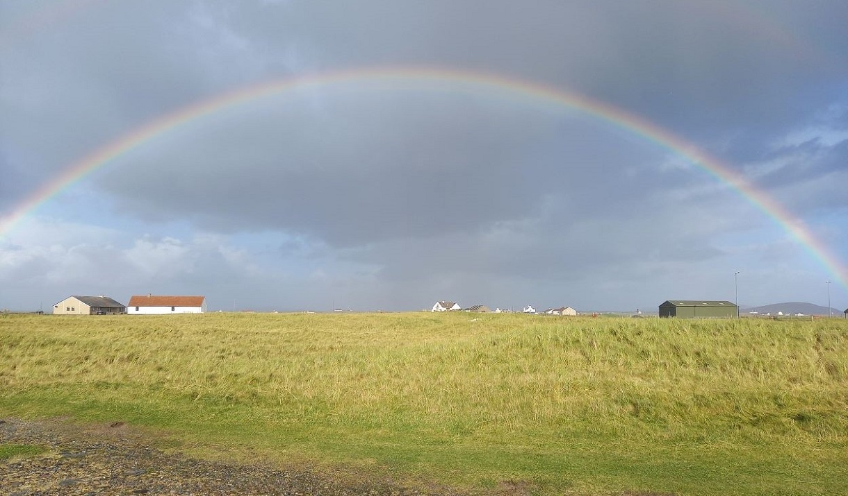 Otters Edge Campground rainbow