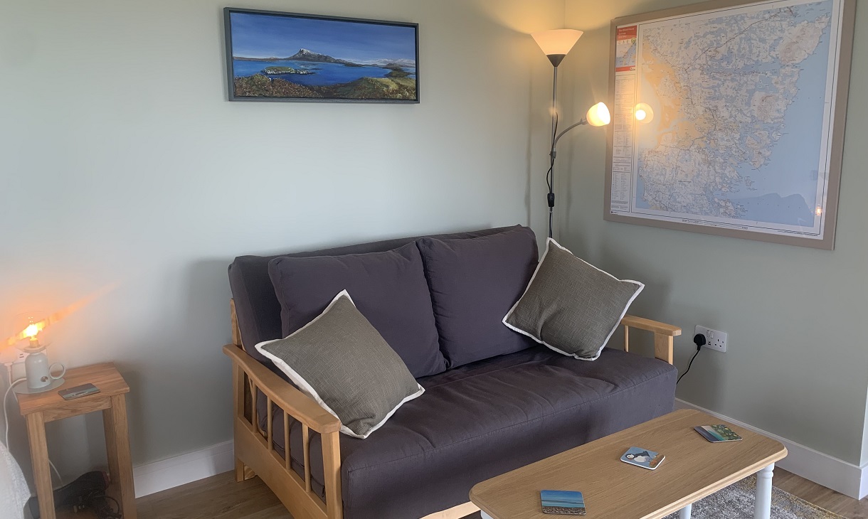 The Wheelhouse grey sofa