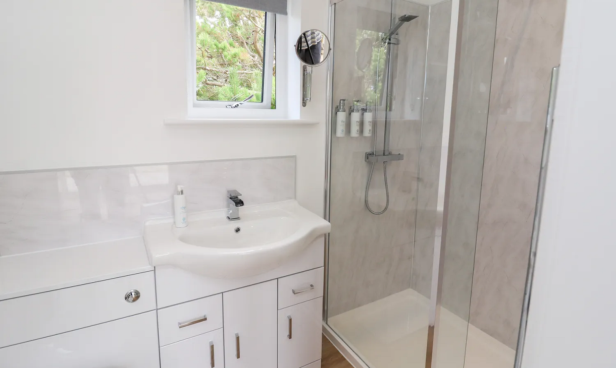 The Wheelhouse shower