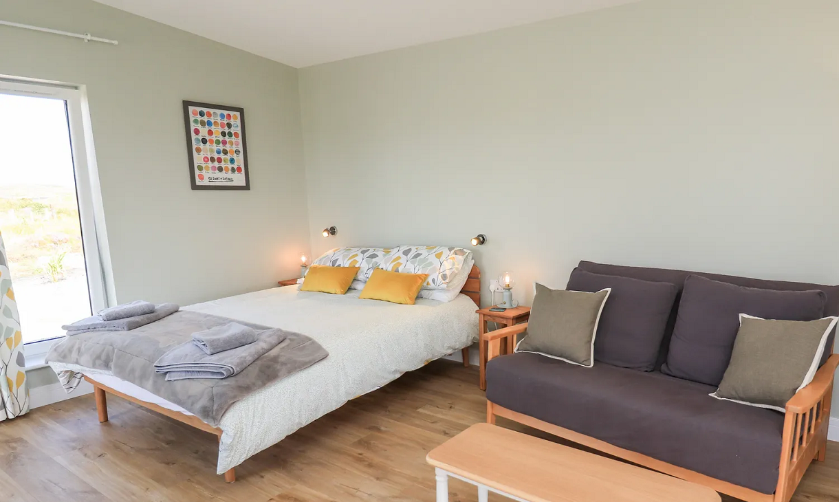 The Wheelhouse double bedroom with sofa