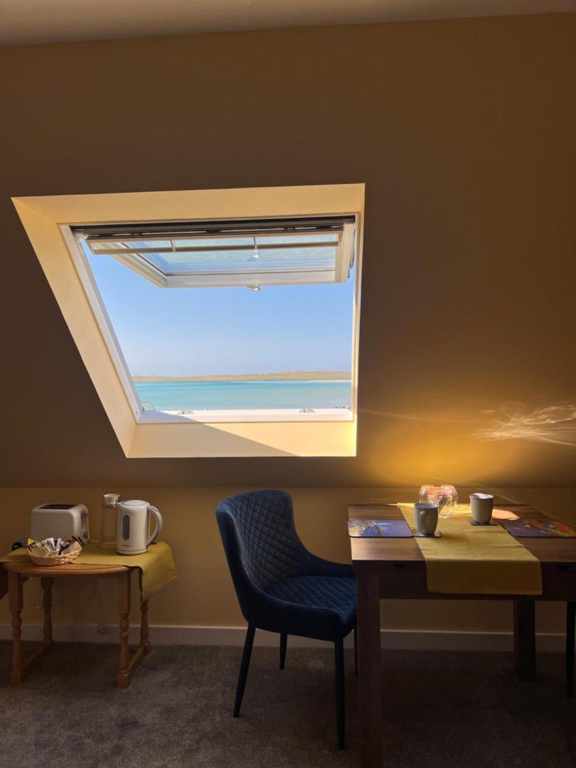 Desk under the skylight