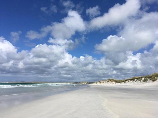 The beach at Sollas