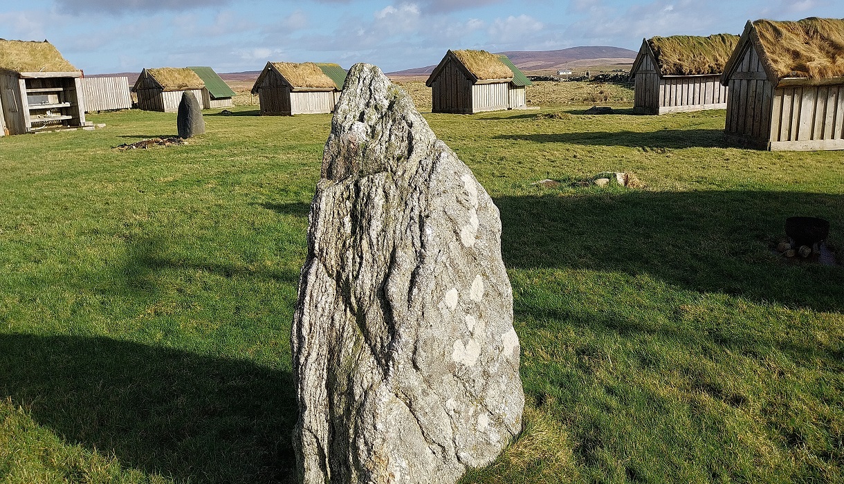 The Tractor Shed Camping Pods and Bunkhouse standing stone
