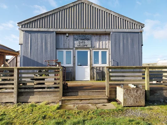 The Tractor Shed Camping Pods — Glamping in North Uist