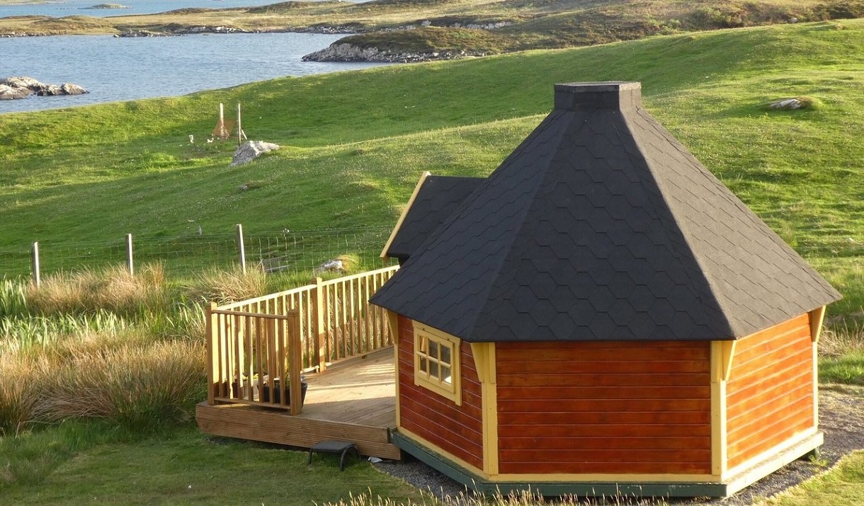 Moorcroft Holidays view of yurt