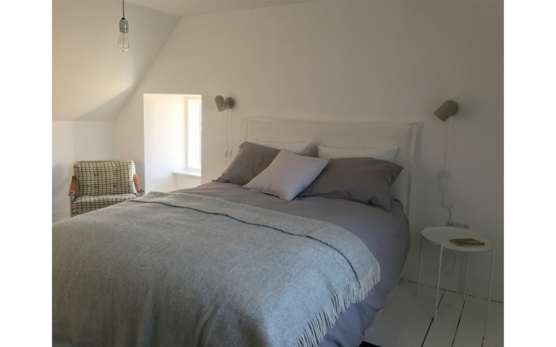 Tigharry Schoolhouse double bedroom