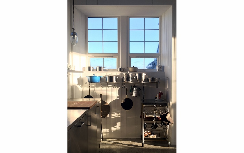 Tigharry Schoolhouse kitchen