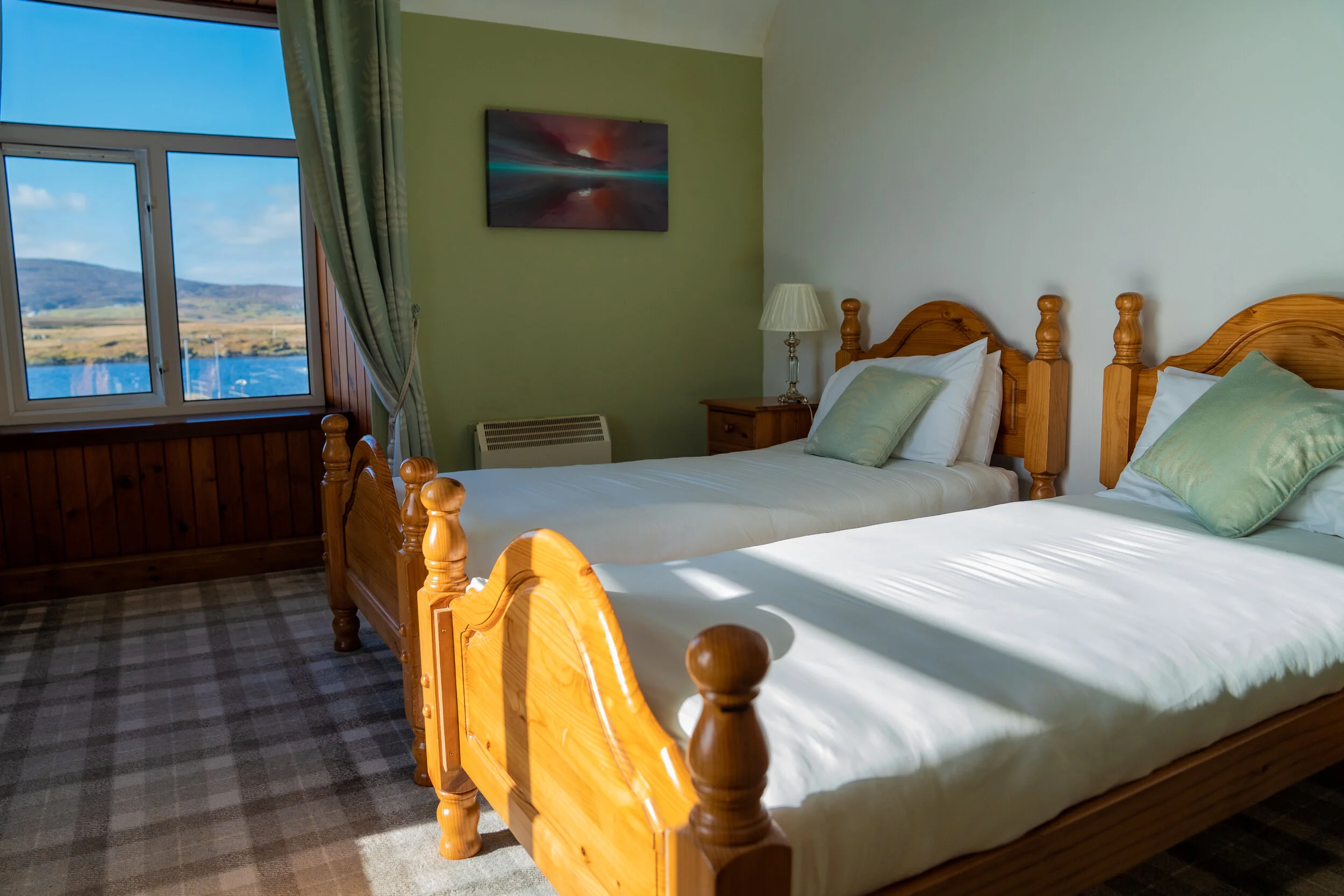 Lochboisdale Hotel twin room