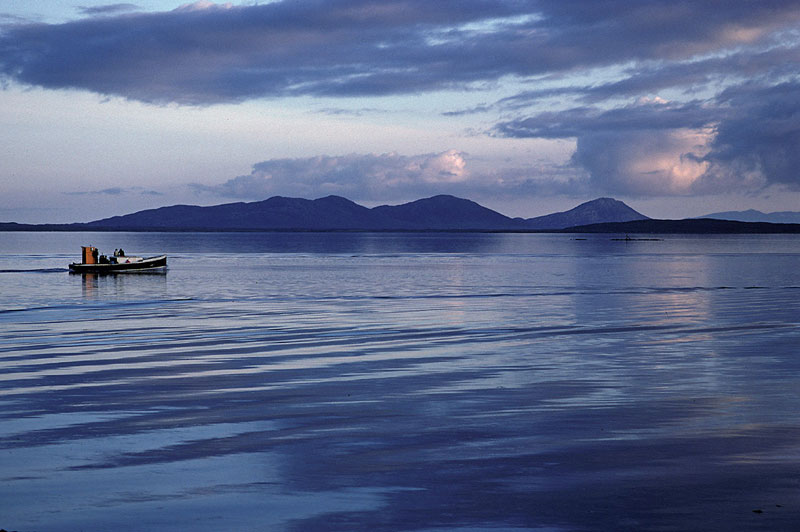 Gatliff Hebridean Hostel - Berneray boat on sea