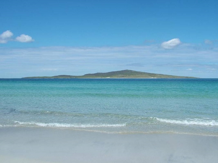 West Beach - view of Pabbay