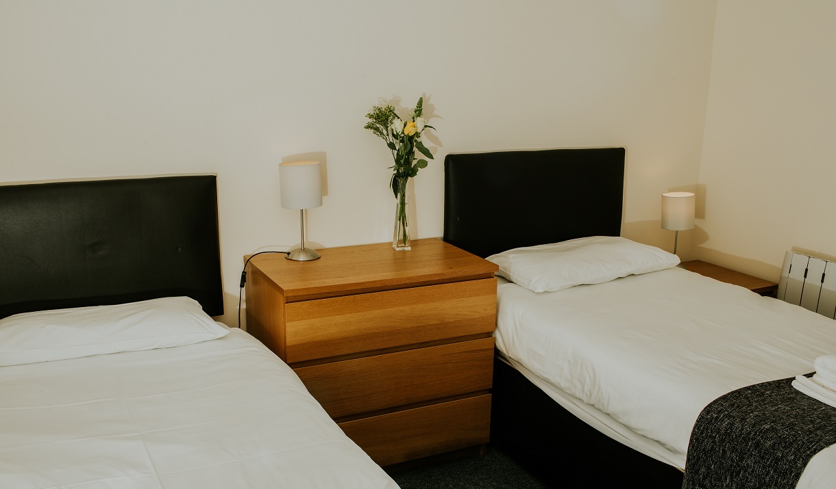 Uist Travel Accommodation twin beds