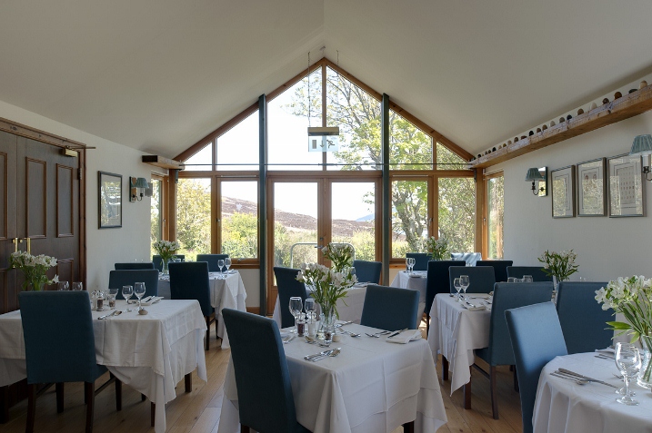 Langass Lodge dining