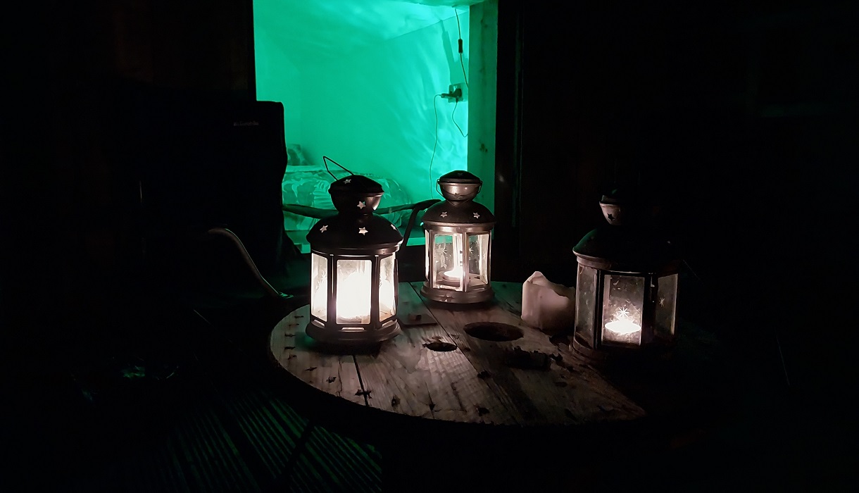 Creel Yard lantern