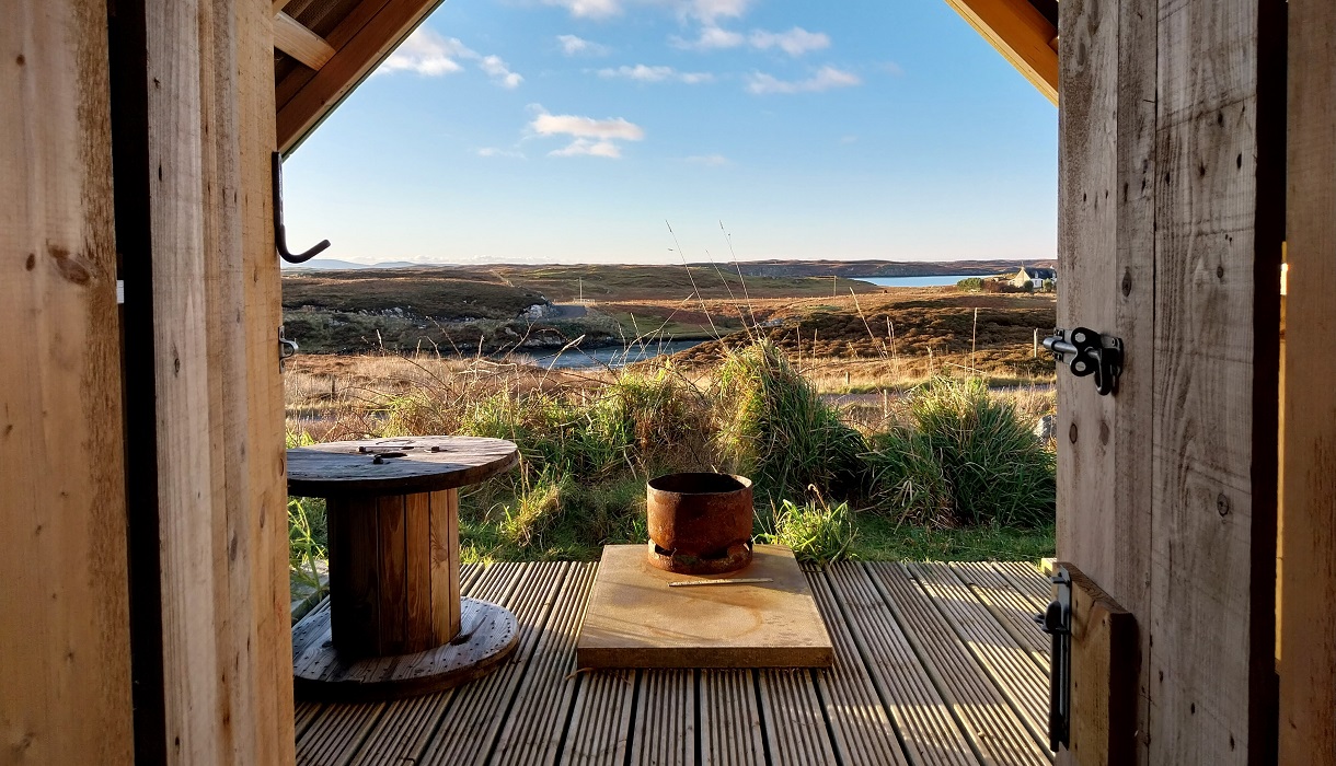The Creel Yard Camping Pods — Glamping in Grimsay