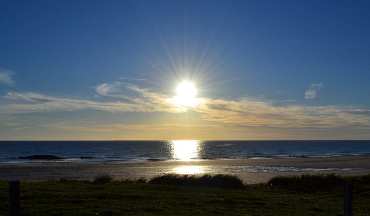 Baleshare Bothies sunrise