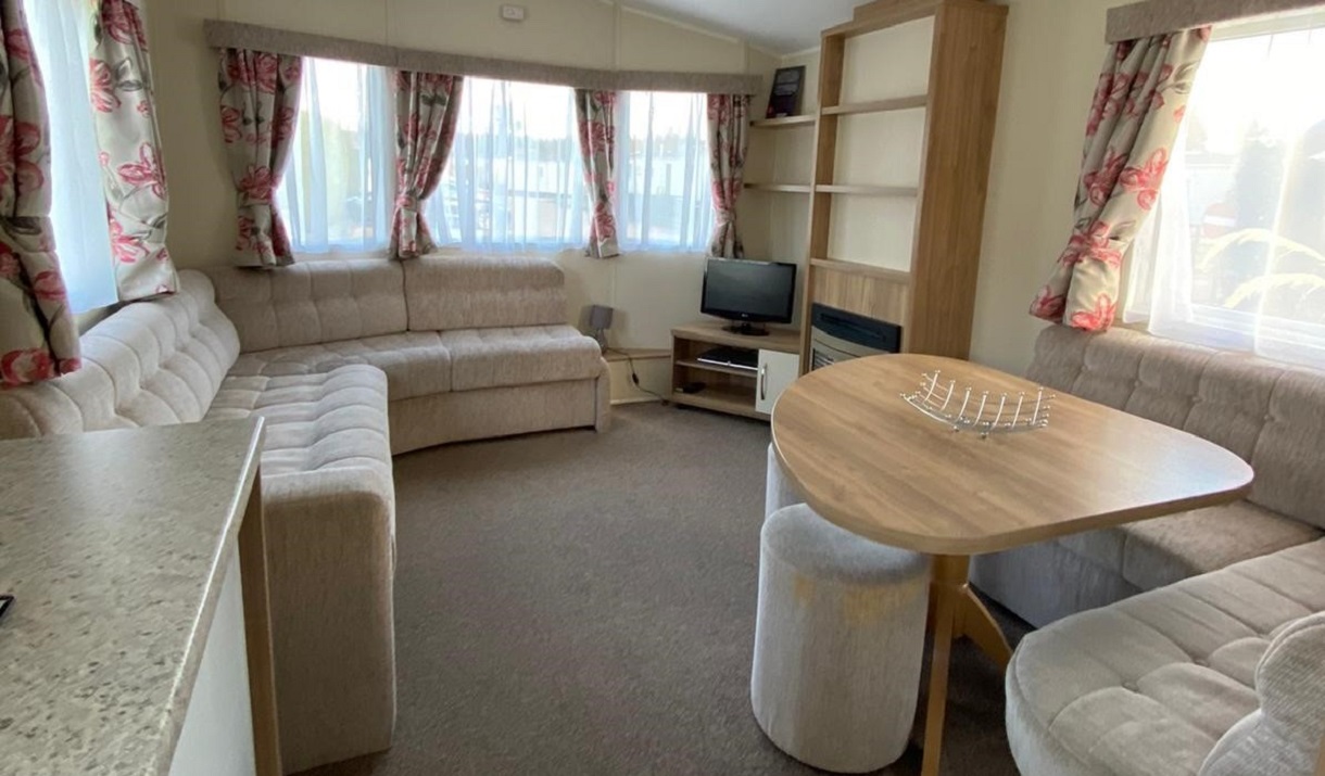 Lochside Cottage Caravans table