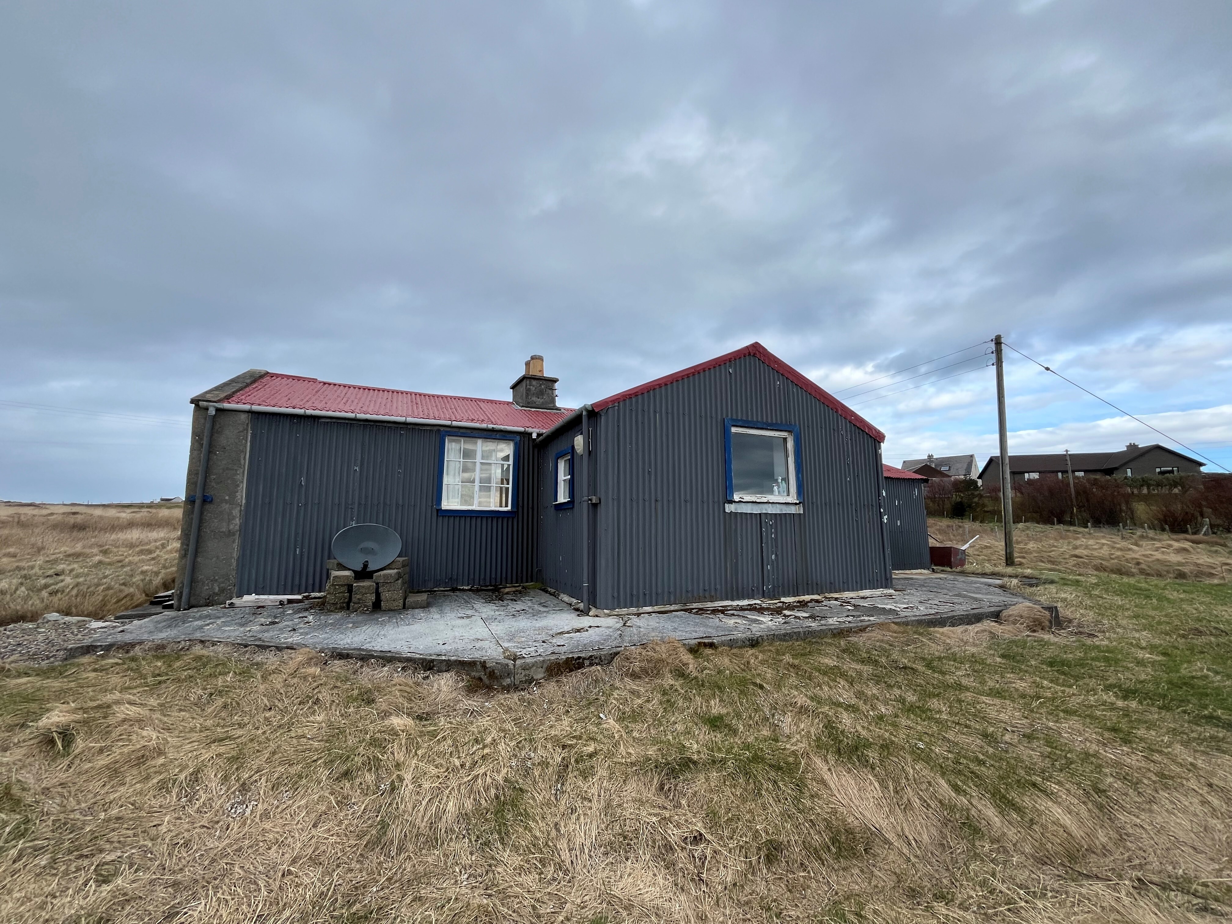 Tin House, 19 Allotments, Polanoir, Isle of North Uist, HS6 5BJ — North Uist property