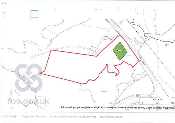 Croft Tenancy  Lochmaddy (Market Stance) Isle of North Uist, Western Isles HS6 5AG